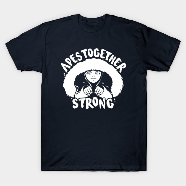 Nova - Apes Together Strong T-Shirt by wloem